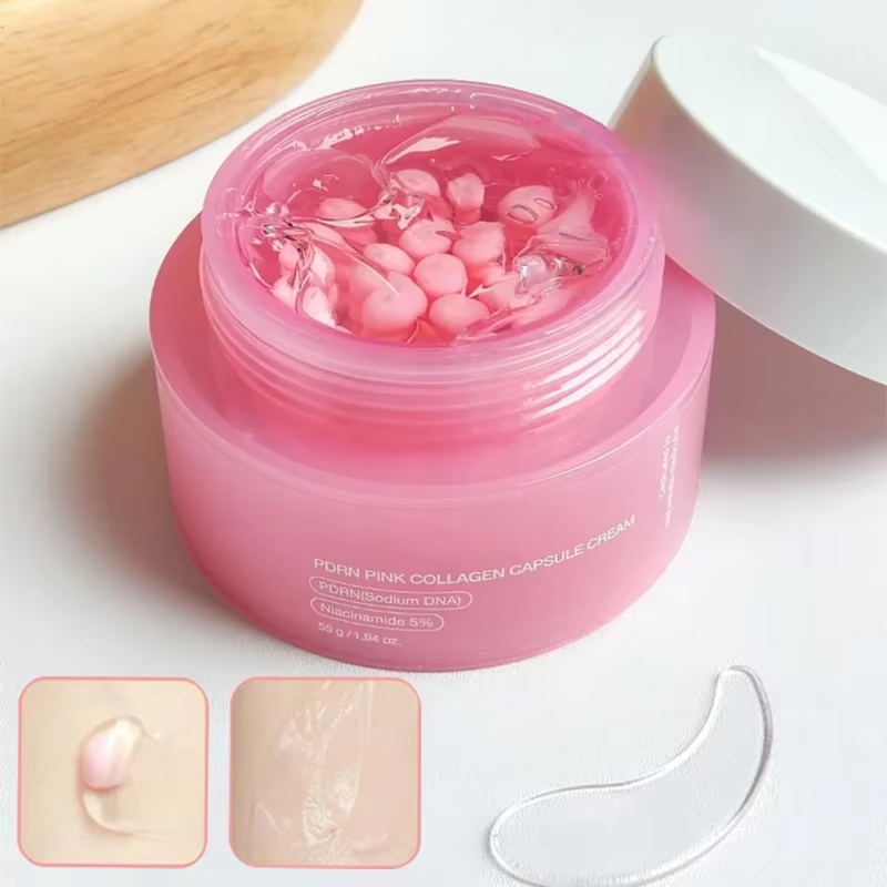 Luxury Skincare Brands - Koreanische PDRN Pink Collagen Kapselcreme mit